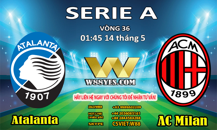 You are currently viewing 01:45 NGÀY 14/5:  Atalanta vs AC Milan.