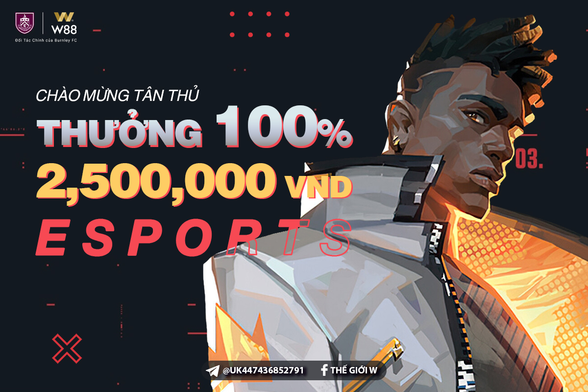 You are currently viewing THƯỞNG 100% CHÀO MỪNG LÊN TỚI 2,500 VND TẠI ESPORTS
