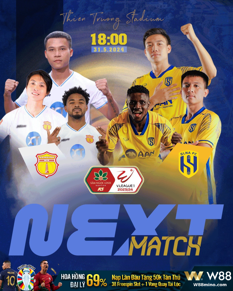 You are currently viewing NHẬN ĐỊNH BÓNG ĐÁ NAM ĐỊNH VS SLNA – VÒNG 22 V.LEAGUE: RAFAELSON THIẾT LẬP KỶ LỤC MỚI?