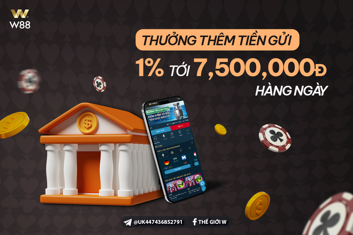 You are currently viewing THƯỞNG THÊM 1% TIỀN GỬI LÊN TỚI 7,500 VND HÀNG NGÀY