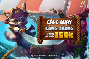 Read more about the article CÀNG QUAY CÀNG THẮNG LỚN – RINH THƯỞNG MỖI NGÀY TỚI 150 VND