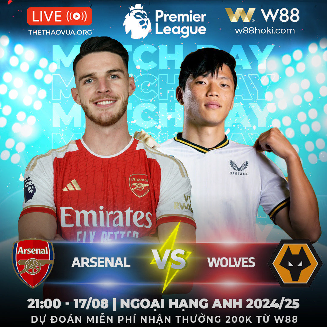 You are currently viewing [W88 – MINIGAME] | ARSENAL – WOLVES | THÁCH THỨC CHỦ NHÀ