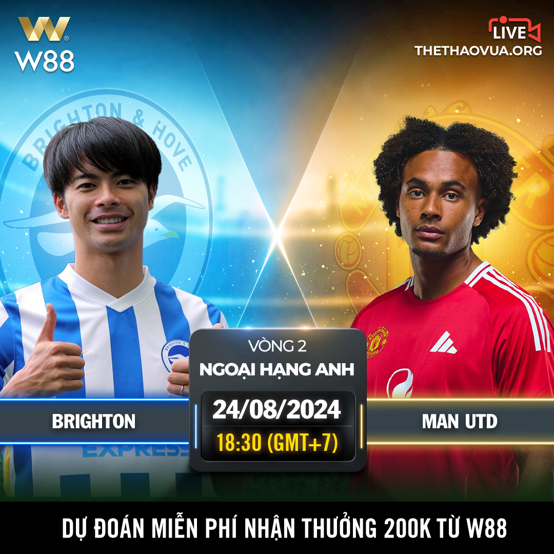 You are currently viewing [W88 – MINIGAME] | BRIGHTON – MANCHESTER UTD | CƠN ÁC MỘNG CỦA ERIK TEN HAG