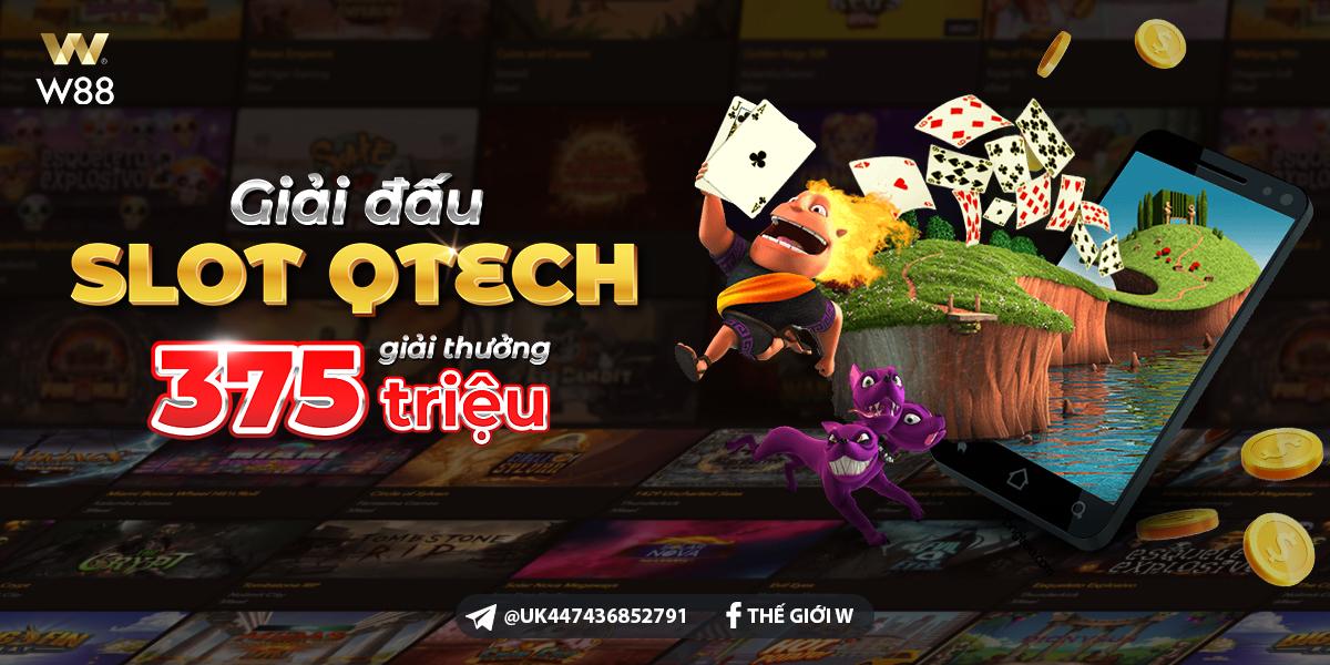 You are currently viewing GIẢI ĐẤU SLOT QTECH – TỔNG GIẢI THƯỞNG LÊN ĐẾN 375,000,000 VND